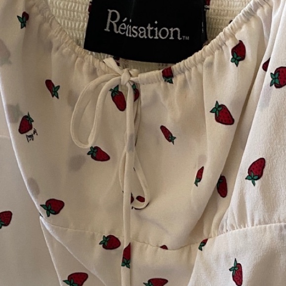 ***Sold***Realisation Alba Strawberry Dress - Picture 7 of 9